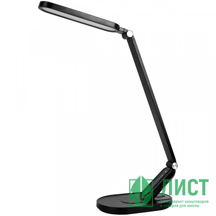 Светильник настольный на подставке Camelion (230V/10W/LED) арт.KD-859 черный