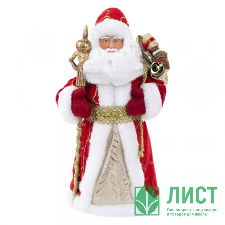 Игрушка декор. "Дед Мороз" 41,5см в красной шубке арт.94369