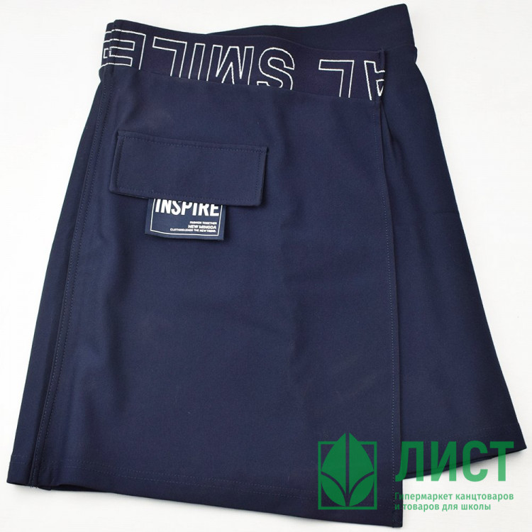 Юбка для девочки (Делорас) арт.Q63262 размер 34/134-44/164 цвет синий