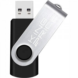 Флеш диск 16GB USB 2.0 KingPrice KPFD2KPFD2A016ABK, черный