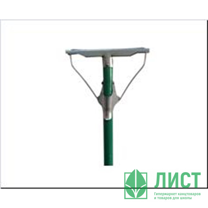 Тряпкодержатель оцинкованный 1200х190х16мм с деревянной ручкой