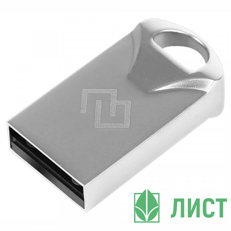Флеш диск 32GB USB 2.0 Digma DRIVE2 серебристый