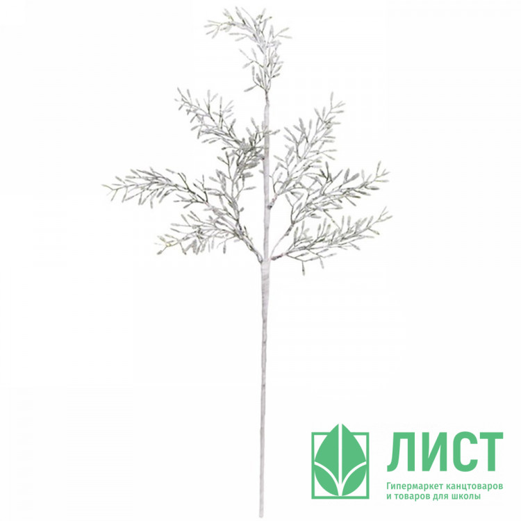 Украшение декоративное "Ветка. Хвоя пластик" 70см арт.201-1365