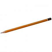 Карандаш черно-графитный KOH-I-NOOR без ластика арт.1500 4В