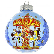 Шар стекло 08см "Весёлая карусель" п/у арт.КУ-80-244004/1