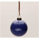 Шар пластик 08см глянцевый цв.глубокий синий 86 арт.2486