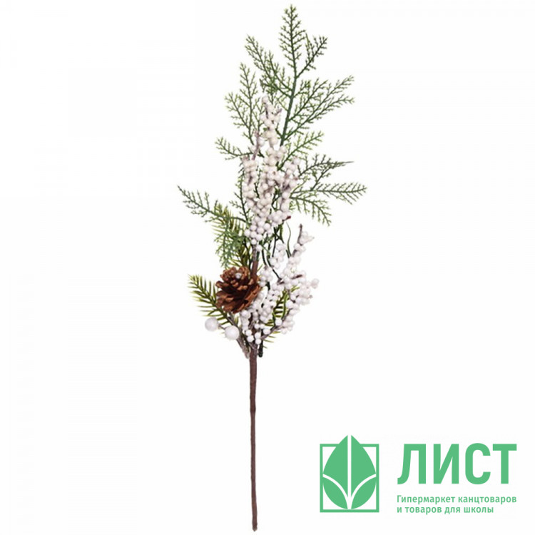 Украшение декоративное "Ветка" 45см арт.201-2205