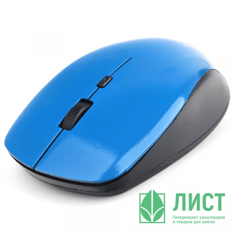 Мышь беспров. Gembird MUSW-250-2 цв.синий