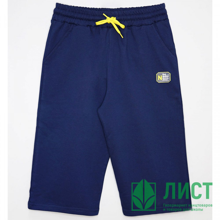 Бриджи для мальчика артикул Ildes 39756 размерный ряд 36/140-48/176 цвет синий