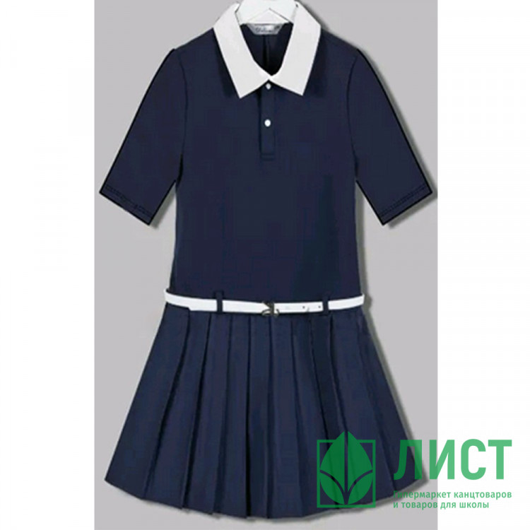 Платье для девочки (Делорас) арт.64027Q размер 30/122-40/152 цвет синий