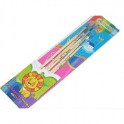 Набор кистей белка 5 штук в наборе(Attomex) №1, 2, 3, 4, 5 арт 8078619