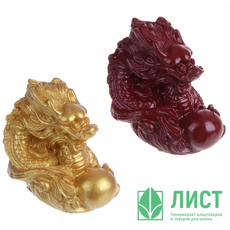 Статуэтка декоративная "Китайский дракон" 4,9см асс. арт.398-463