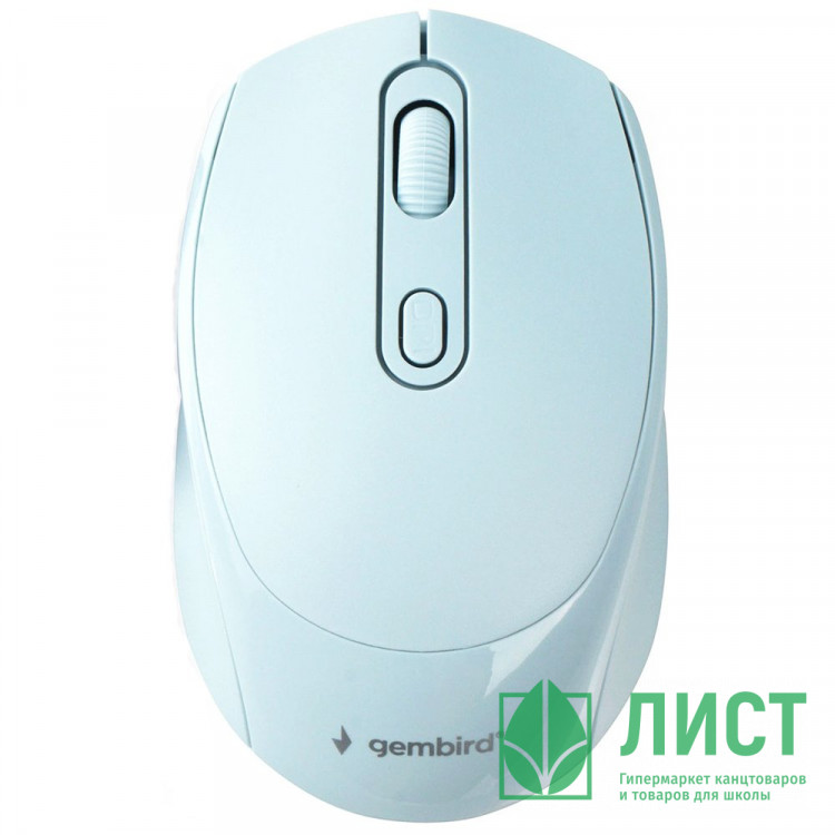 Мышь беспров. Gembird MUSW-625 цв.голубой
