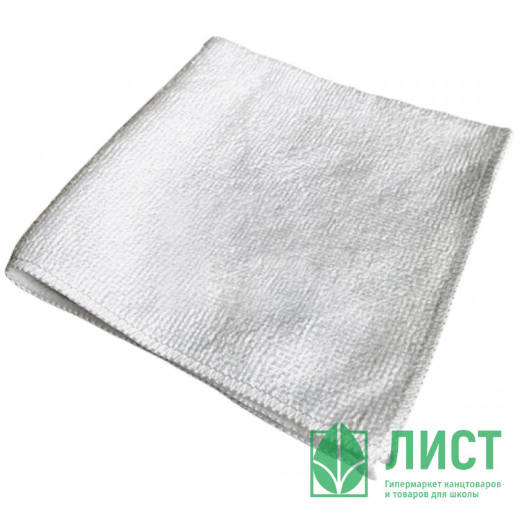 Салфетка универсальная микрофибра 30*30 250г/м2 б/уп серая арт.55-0313