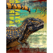 Дневник школьный твердая  обложка  (Prof-Press) Грозный динозавр глянцевая ламинация арт.Д40-9771