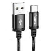 Кабель USB - USB Type-C HOCO X91, 3м, черный
