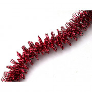 Мишура 3,5*200см "Кольца-1" красный арт.М2107