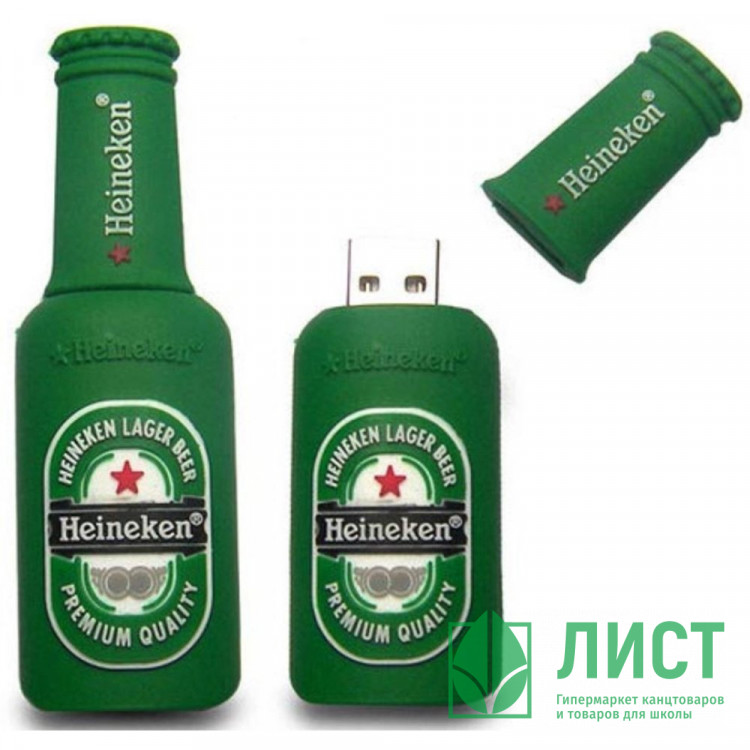 Флеш диск 32GB Орбита OT-MRF35 USB 3.0 (Бутылка Haineken)