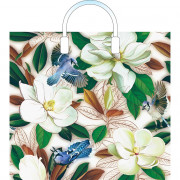 Пакет пластиковый с ручкой "Прятки в цветах" 38*34+3см 90мкм арт ПЛР51618