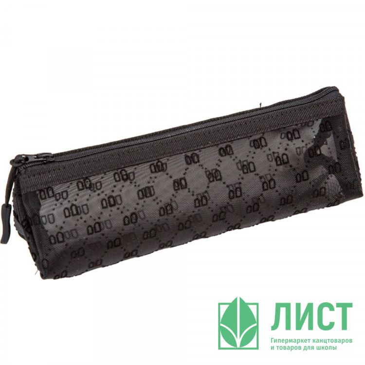 Пенал-косметичка 1 отделение deVENTE Моя Секретная сетка (My Secret Mesh) черный 210х60х60мм арт7026616