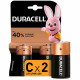 Батарейка LR14 Duracell BL2 (цена за упаковку)