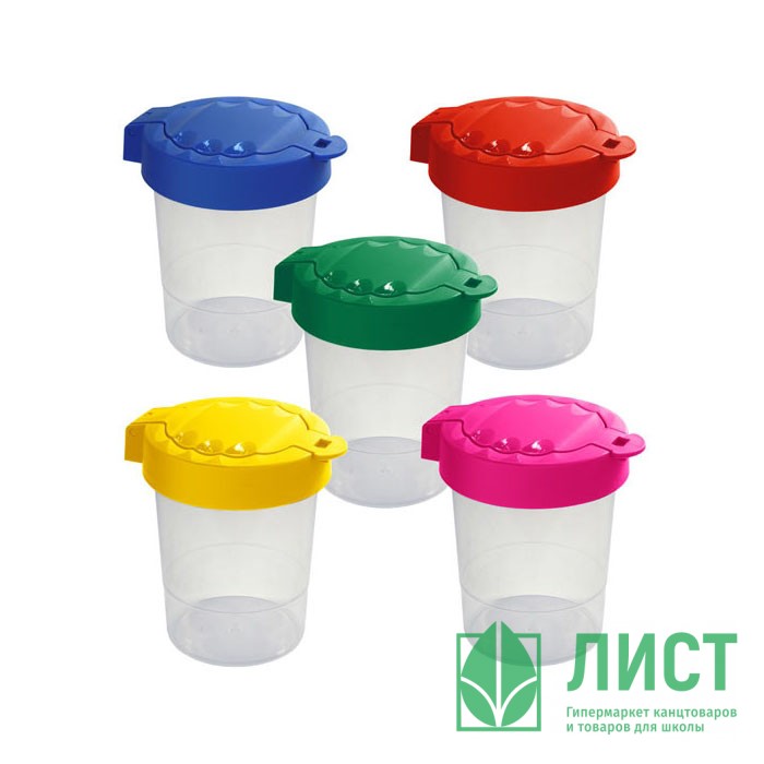 Стакан-непроливайка (СТАММ) Премиум цветов ассортимент арт СН350