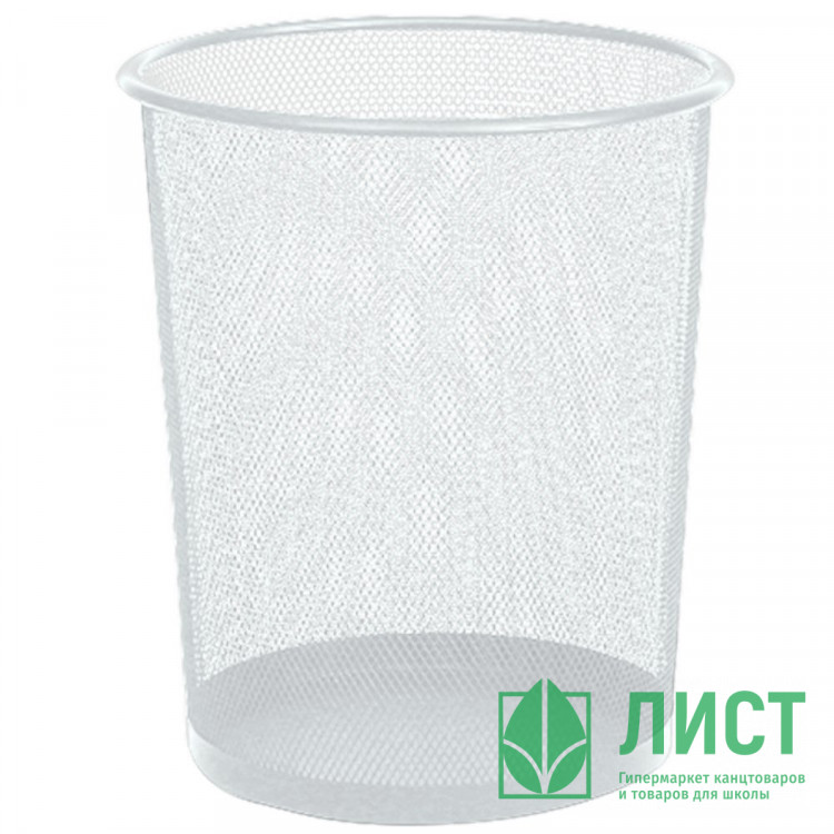 Корзина д/мусора металлическая 9 л deVente серая арт.4106105 (Ст.24)