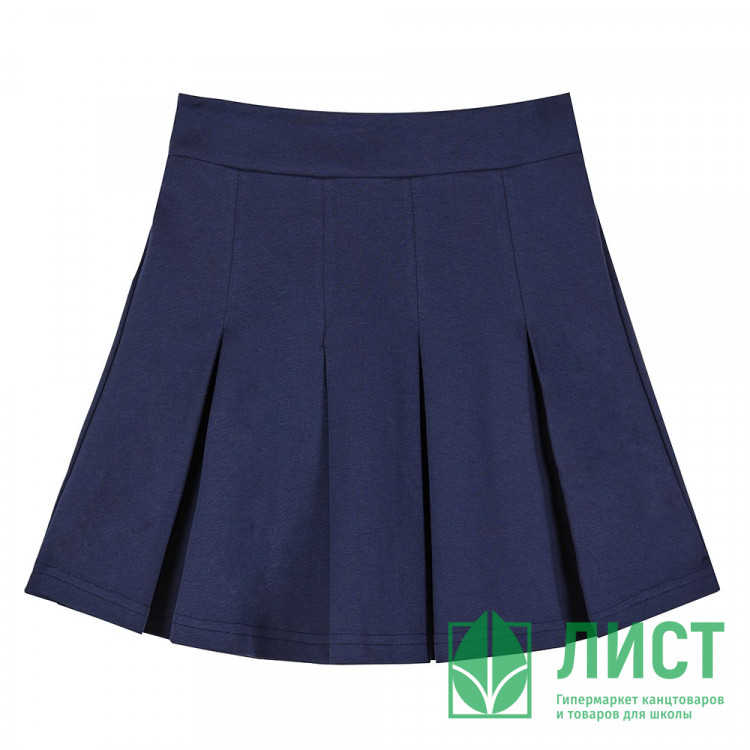 Юбка для девочки (Делорас) арт.63773QD размер 34/134-44/164 цвет синий