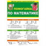 Буклет Помогайка по математике арт 87 810