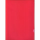 Папка-уголок А4 180мкм пластиковая  красный