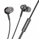 Наушники вакуумные проводные BOROFONE BM87 Element metal, черный