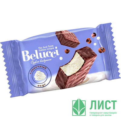 Конфеты-суфле «Belucci» со сливочным вкусом (коробка 1,2 кг) арт.ЯК527 Конфеты-суфле «Belucci» со сливочным вкусом (коробка 1,2 кг) арт.ЯК527