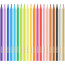 Карандаши цветные (ГАММА) Мультики 18 цветов + 1 золотой + 1 серебряный трехгранные арт.19012318 - 