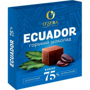 Шоколад OZera "Dark&Orange" горький с апельсиновым маслом 90г арт.РОС812