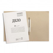 Скоросшиватель 440г/м2 картон мелов. пробитый арт.54974(Ст.150)