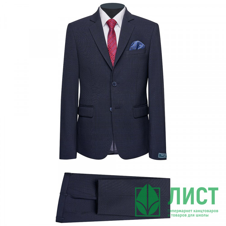 Костюм (Van Cliff) Бастиан неви юниор артикул А89423 размер 32/128-42/170 цвет темно-синий