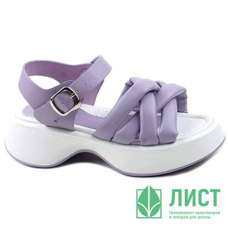Босоножки для девочки (B&G) сиреневый верх-искусственная кожа подкладка-искусственная кожа размерный ряд 31-37 арт.m-bg-8635-3F