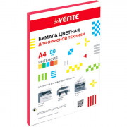 Бумага цветная А4 020л интенсив красный 80г/м2 арт.2072918