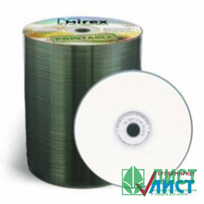 Диск  CD-R Mirex Blank 700Мб 80мин 48x Shrink (Ст.100) УПАКОВКА