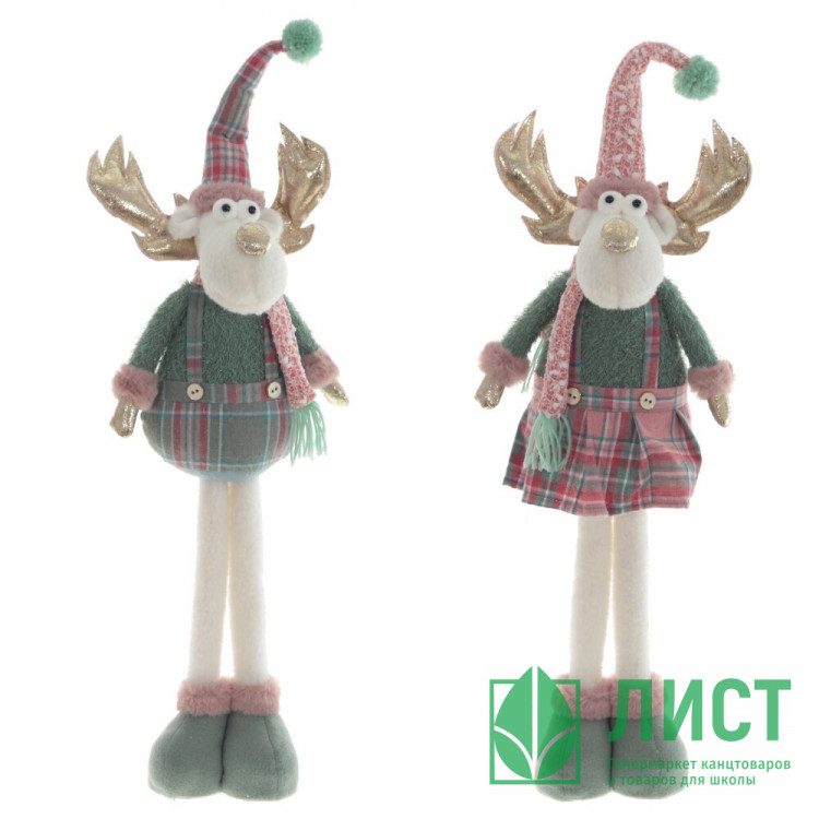 Игрушка декор. "Олень" 49см асс. арт.792871