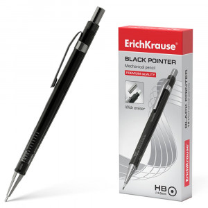 Карандаш механический 0,5мм ERICH KRAUSE Многогранный Black Pointer, арт. 22005 Ст (12)