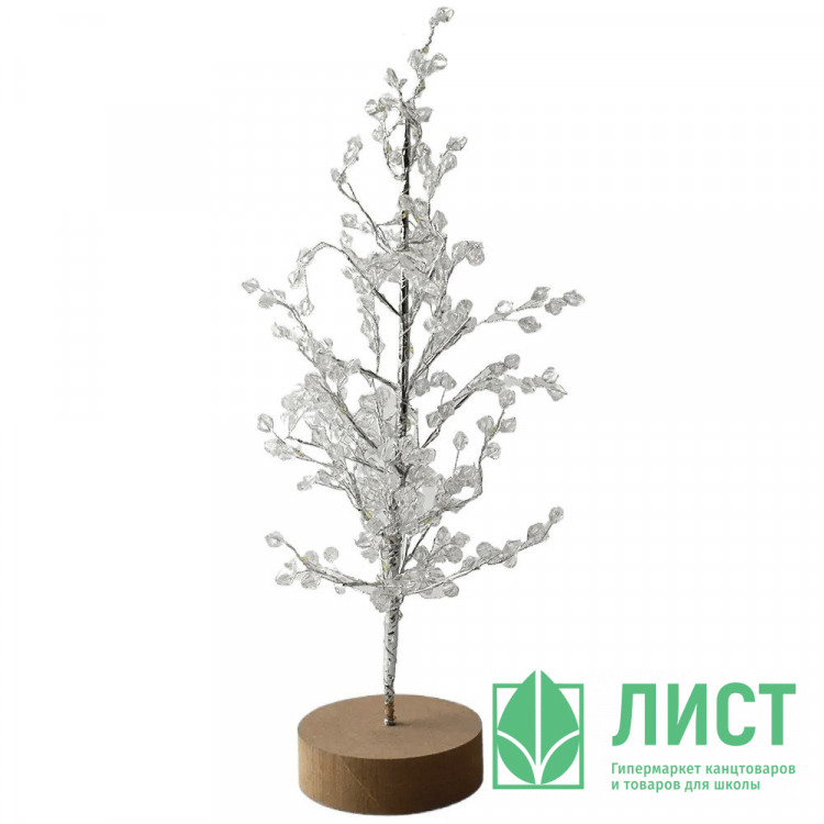 Интерьерное украшение "Дерево" 10*40*10см LED подсветка арт.92541