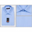Сорочка подростковая приталенная короткий рукав размер 37/164-170(XS) цвет голубой Brostem арт.CVC23Xs - 