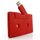 Флеш диск 8GB USB 2.0 Кассета красная