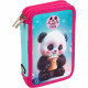 Пенал 2 отделения deVENTE 210х140х52мм Вкусная Панда (Yummy Panda) арт.7012506