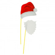 Набор фотобутафории (колпак,борода) арт.1126252