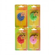 Свеча ЦИФРА Звезда 0 06см арт.6027285