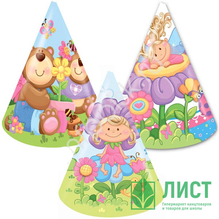 Колпак 06шт/наб. Детская коллекция арт.109919