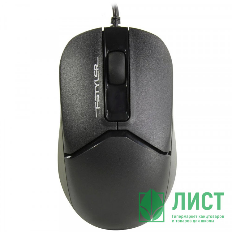 Мышь провод. A4TECH Fstyler FM12 цв.черный