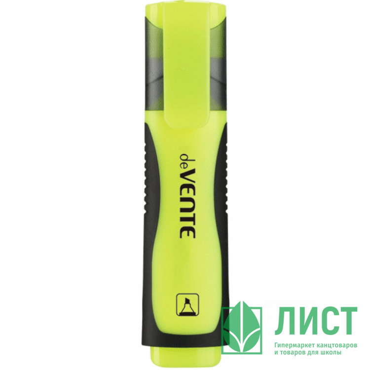Текстовыделитель  deVENTE 1-5мм скошенный желтый арт.5045325